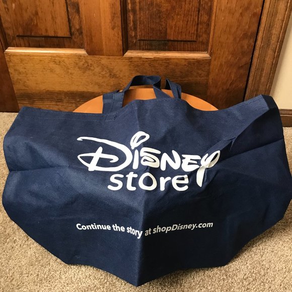 Disney Store Reusable Blue Tote Bag w/Mickey Mouse #2 - Picture 2 of 7